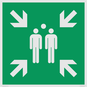 E007 safe condition evacuation assembly point